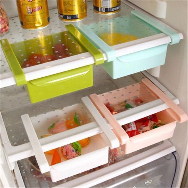 Дополнительный подвесной контейнер для холодильника и дома Refrigerator Multifunctional розовый KU-667р фото