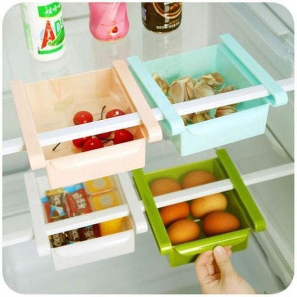 Дополнительный подвесной контейнер для холодильника и дома Refrigerator Multifunctional розовый KU-667р фото