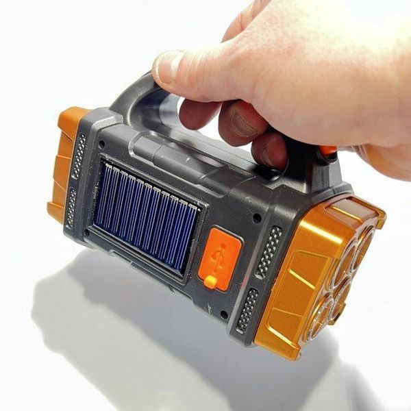 Фонарь переносной кемпинговый HB-1678-38W, power bank, Li-Ion, солнечная батарея 2799533769 фото