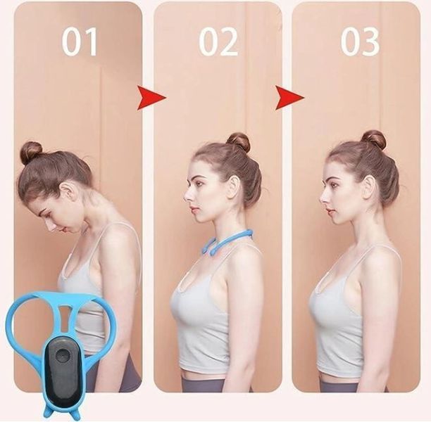 Умный корректор осанки для спины с вибрацией Posture training device USB AN -2441 фото