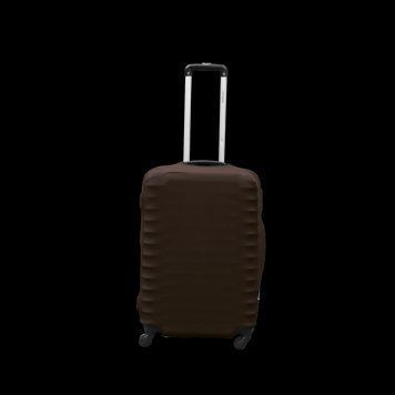 Чехол для чемодана Coverbag дайвинг M шоколад 1211559617 фото