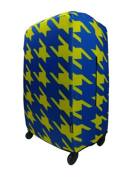 Чехол для чемодана Coverbag неопрен M молния желтая 1121894271141c41 фото