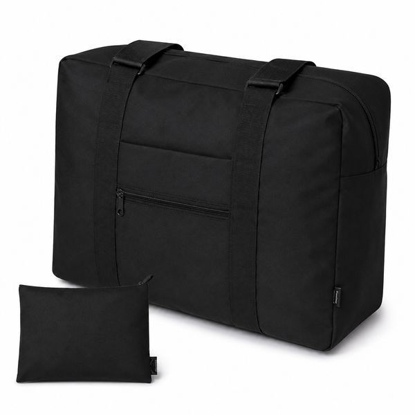 Дорожная сумка для ручной клади Coverbag черная 40*25*20 см RyanAir 364 фото