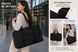 Дорожная сумка для ручной клади Coverbag черная 40*25*20 см RyanAir 364 фото 6