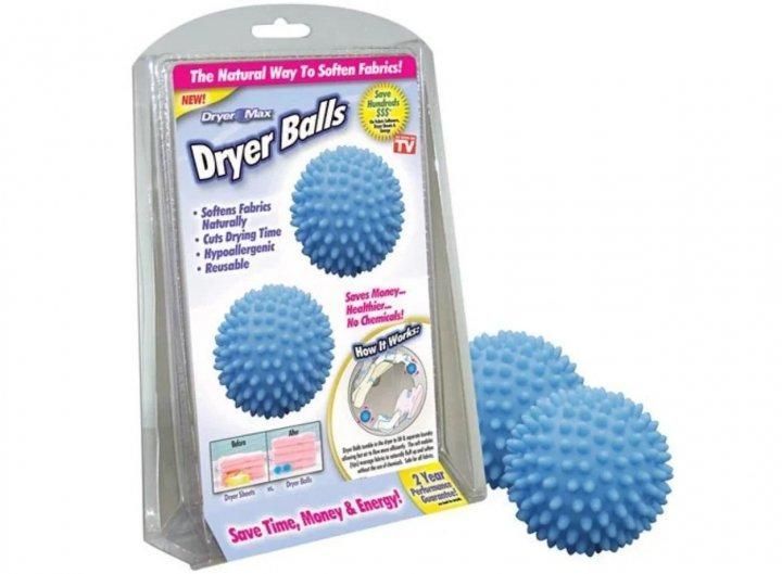 Шарики для прання білизни Dryer balls. Шарики для пральної машини GR-3615 фото