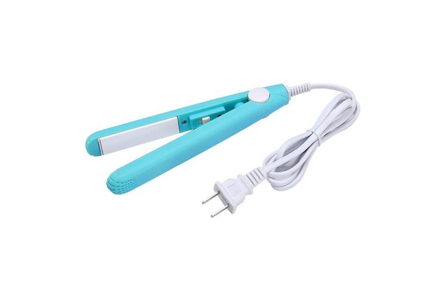 Міні праска для випрямлення волосся Gemei GM2990 в сумочку, Дорожній випрямляч, щипці ME-GM2990 фото