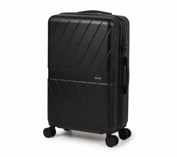 Чемодан мини WINGS 1099 XS Black 25л, поликарбонат, 4 двойных колеса, кодовый замок 1099xsblack фото