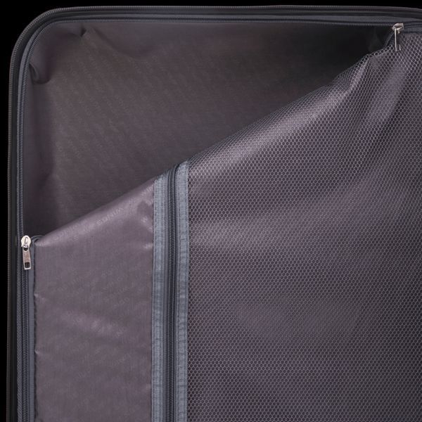 Большой чемодан WINGS PHX01 Phoenix Black L 98л из полипропилена, черная 3178277579 фото