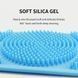 Двухсторонняя силиконовая мочалка-массажер для тела Silica Gel Bath Brush розовая 1010121 фото 3