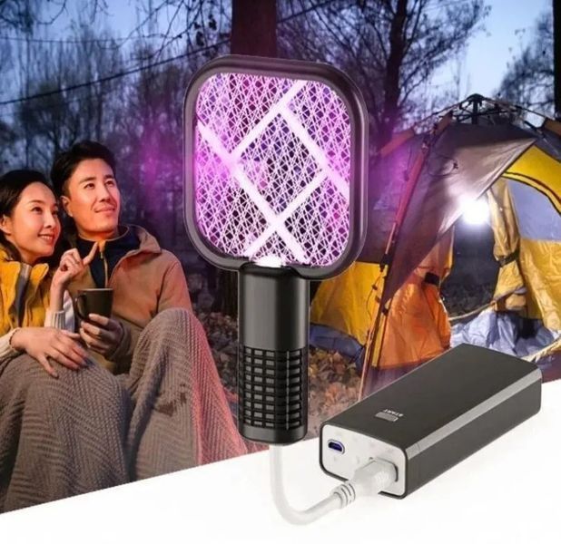 Электрический уничтожитель насекомых от USB / Лампа от комаров / Ловушка для комаров / Портативная электрическая мухобойка AN- 3945 фото