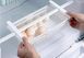 Раздвижной пластиковый контейнер для хранения продуктов в холодильнике Storage rack белый 1047w фото 1