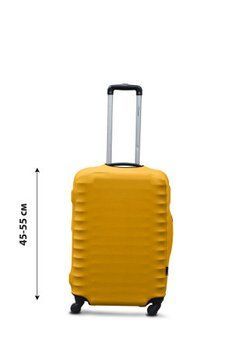 Чохол на валізу Coverbag дайвінг S жовтий 627634065 фото