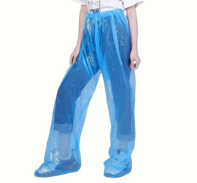 Плащ-дождевик со штанами EVA Унисекс синий AND-3850blue фото