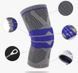 Коленный ортез наколенник Knee Pad динамический бандаж с силиконовым кольцом (1шт) М KU- 9352M фото 5