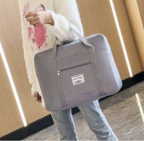 Дорожная сумка складная водонепроницаемая Fashion Supply Серая AN-2847fagr фото