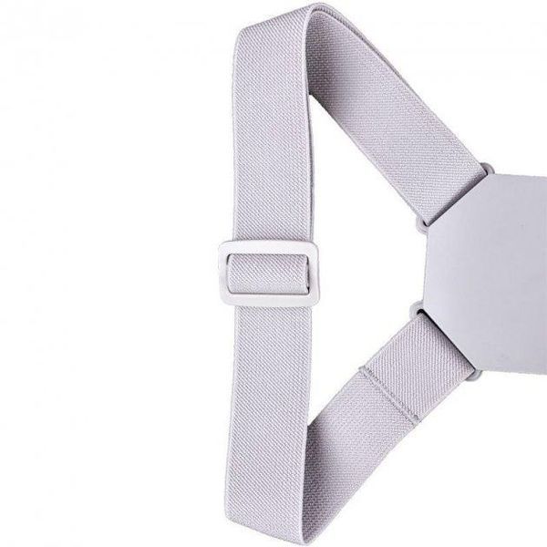 Корсет для спины позвоночника Nuoyi miao smart senssor corrector | Умный корректор осанки серый GR-3903с фото