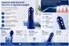 Портативний іригатор синій для порожнини рота H-901 USB 230 мл, 3 режими, бездротовий 3137242410 фото 7