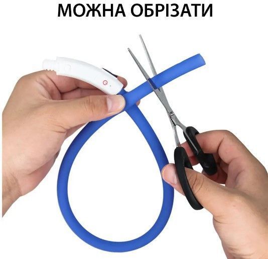 Светящийся ошейник USB для собак / Ошейники с подсветкой 50 см AN-50sm фото