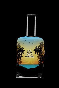 Чехол для чемодана Coverbag Lets Go S 0426 896642523 фото