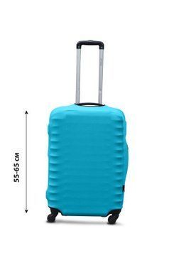Чехол для чемодана Coverbag дайвинг M бирюза 708522105 фото