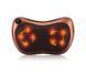 Массажная роликовая подушка массажер в машину Massage pillow для спины и шеи 8028 фото 3