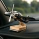 Автомобильный ароматизатор на торпеду &laquo;Самолет&raquo; с пропеллером, парфюмом и пипеткой DOM-01lit фото 9