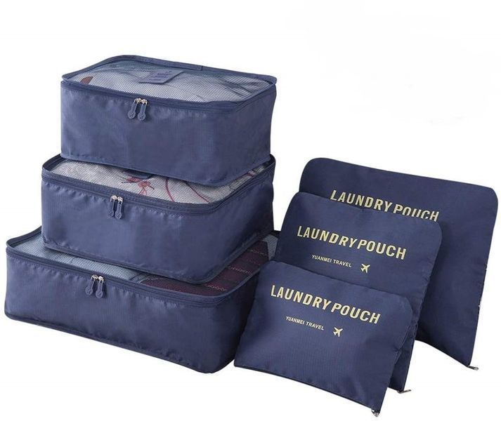 Набор дорожных органайзеров 6 шт. Secret Pouch серый GR-3360g фото
