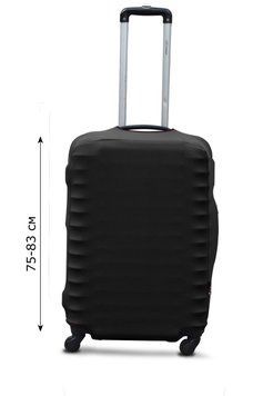 Чохол для валізи Coverbag дайвінг XL чорний 1145316336 фото