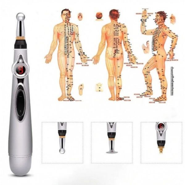 Акупунктурний масажер у формі ручки Massager Pen DF-618 GR-3404 фото