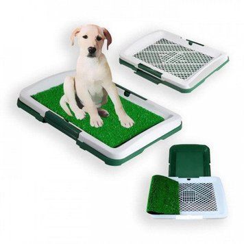 Туалет Puppy Potty Pad килимок-лоток для тварин, домашній туалет для кішок собак 3 рівня NJ - 370 фото