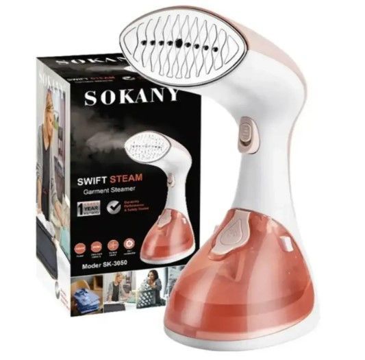 Ручний відпарювач для одягу Sokany SK-3050 Garment Steamer, парова праска для вертикального прасування 2989100931 фото