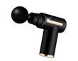 Вибромассажер перкуссионный Massage gun для тела/ног/лица/шеи с насадками Black