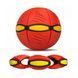 Складной игровой мяч-трансформер Flat Ball Disc ∙ Светящийся Диск-мяч мячик для фрисби и активных игр NJ-0077 фото 1