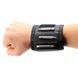 Магнитный Браслет для инструментов Magnetic Wristband черный NJ-237b фото 1
